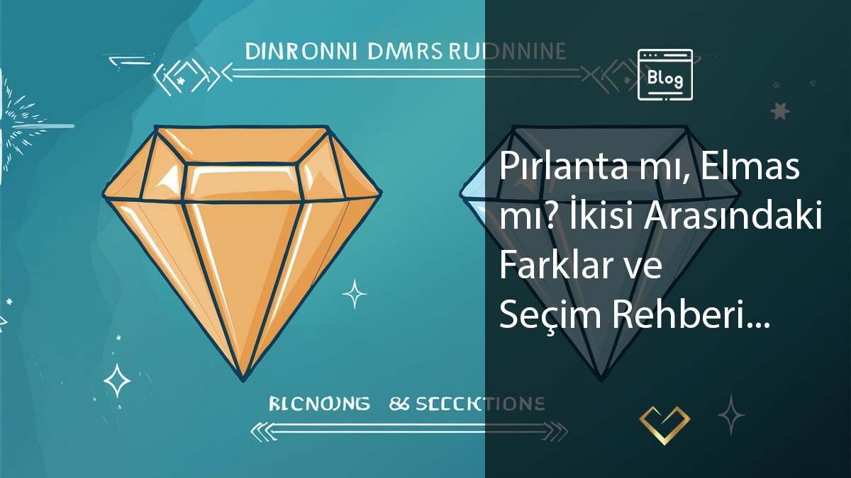 Pırlanta mı, Elmas mı? İkisi Arasındaki Farklar ve Seçim Rehberi