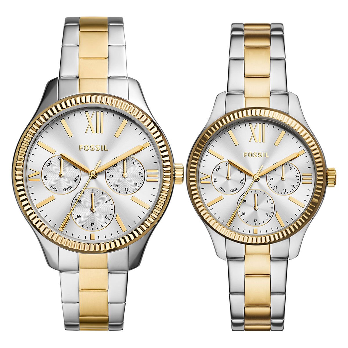 Fossil Unisex Kol Saati - FBQ2737SET